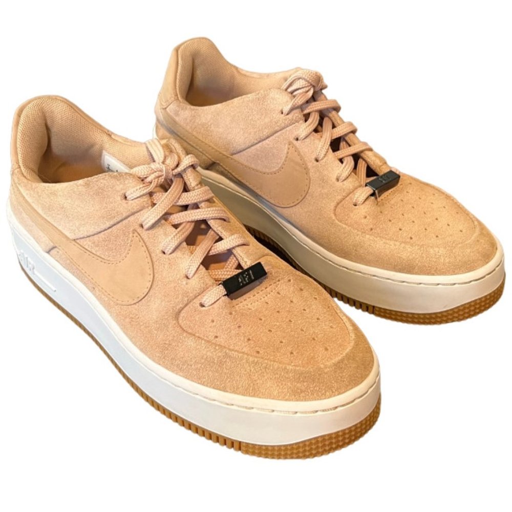 Nike Air Force 1 Sage Low Suede Casual Athletic Sneaker 2019 Size 8